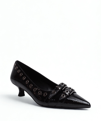 Décolleté naplack nero - Piedi Folli