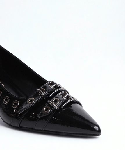 Décolleté naplack nero - Piedi Folli