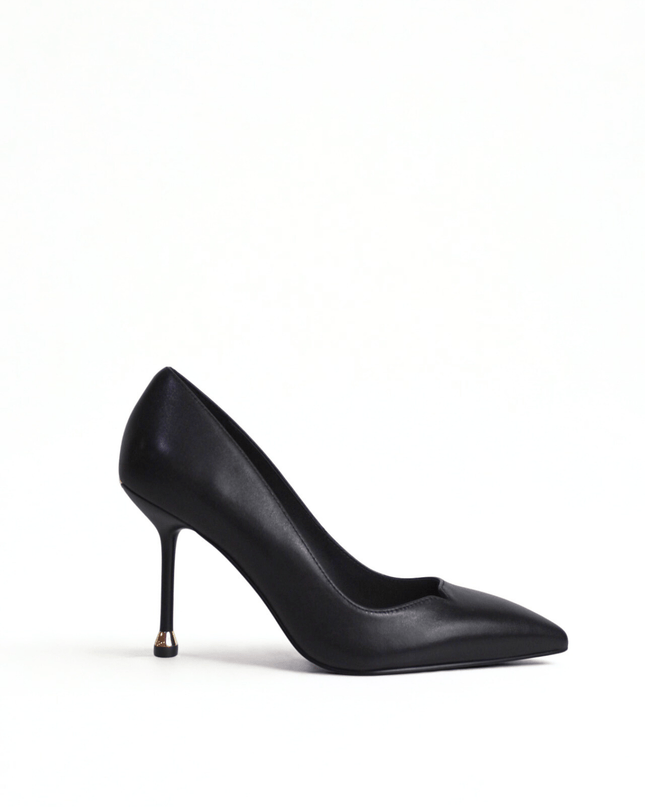 Décolleté nappa nero - Piedi Folli