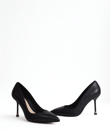 Décolleté nappa nero - Piedi Folli
