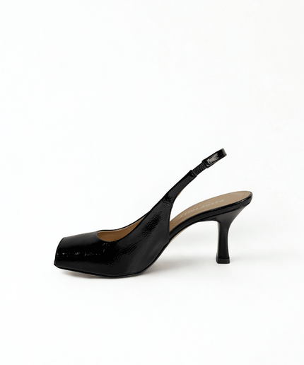 Décolleté spuntata nero - Piedi Folli