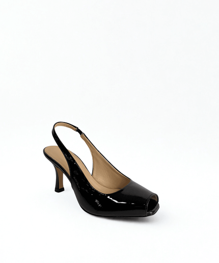 Décolleté spuntata nero - Piedi Folli