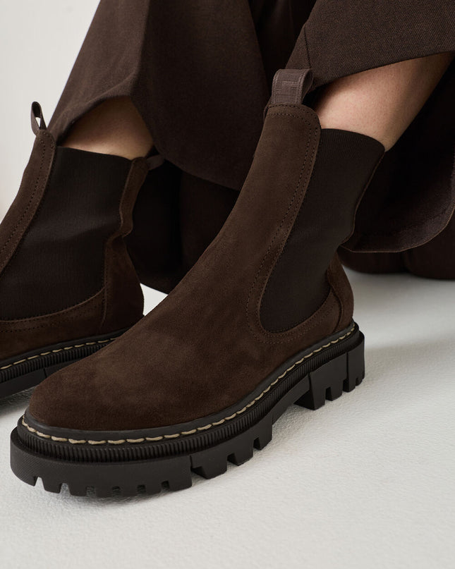 Stivaletti Chelsea Boots marrone