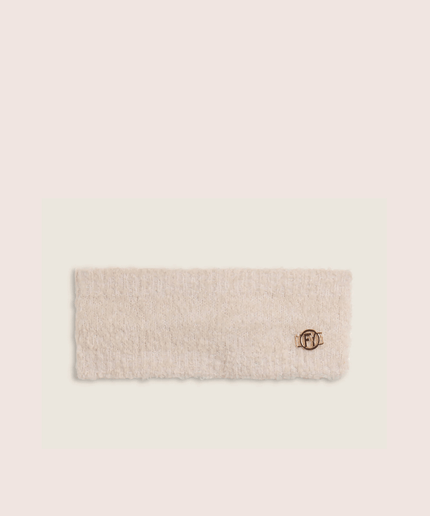 Fascia per capelli con logo dorato - Piedi Folli