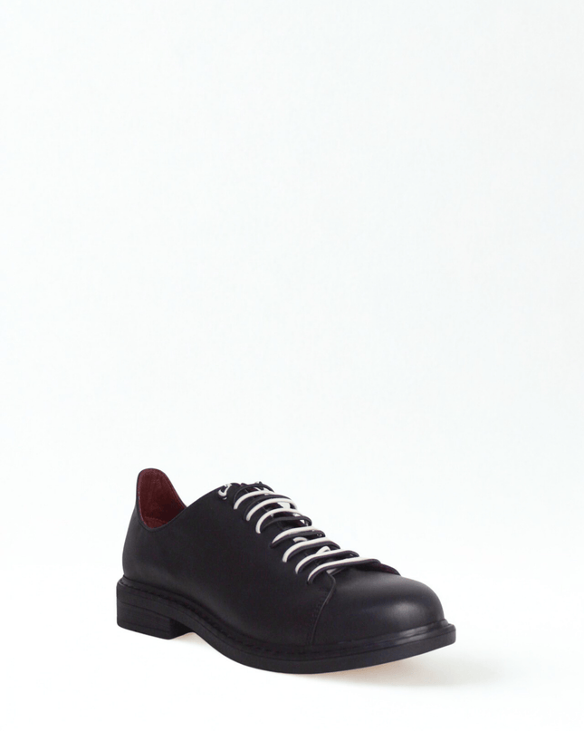 Francesina in pelle nero - Piedi Folli