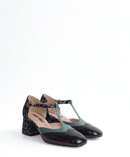 Mary Jane verde - Piedi Folli