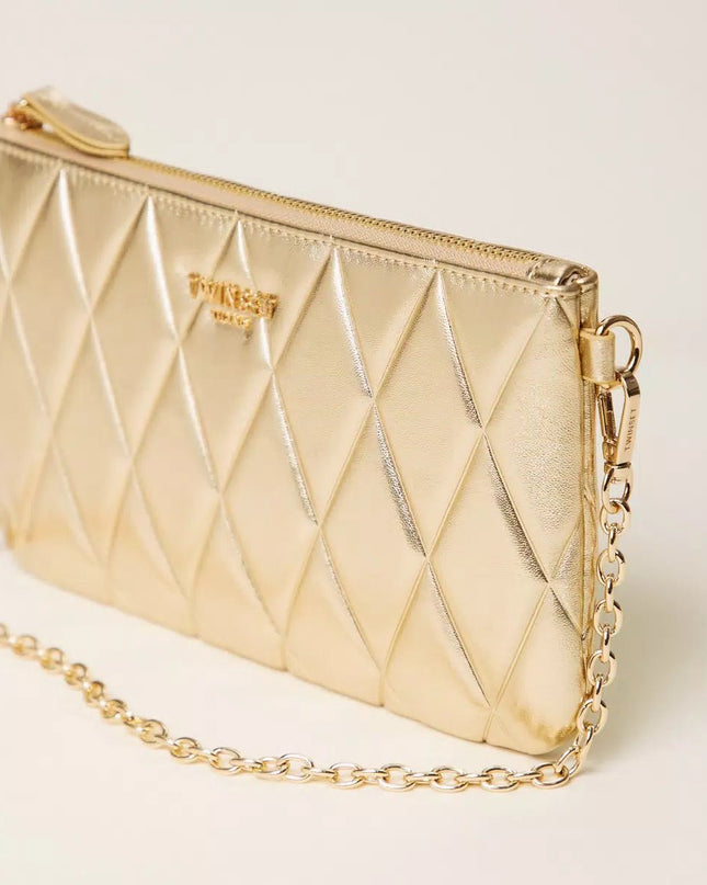 Mini borsa quilted con logo - Piedi Folli