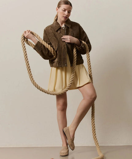 Mocassino beige - Piedi Folli