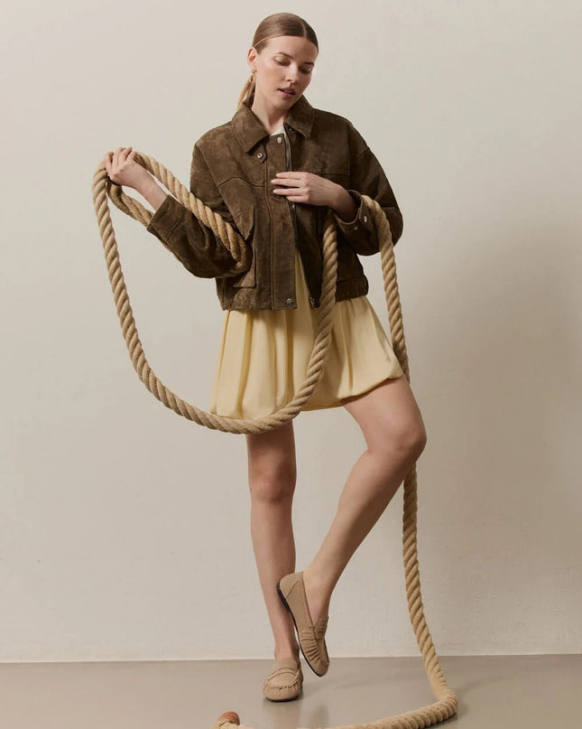 Mocassino beige - Piedi Folli