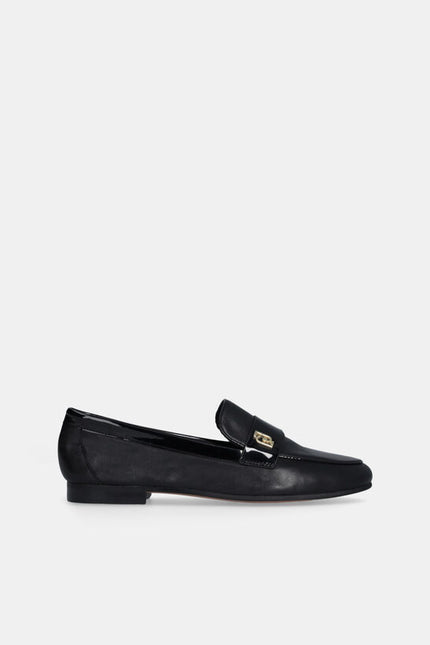 Mocassino in pelle nero - Piedi Folli