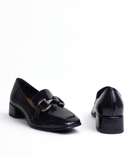 Mocassino Navy naplack - Piedi Folli