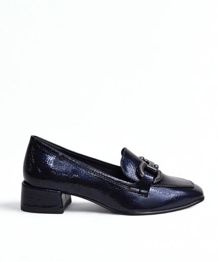 Mocassino Navy naplack - Piedi Folli