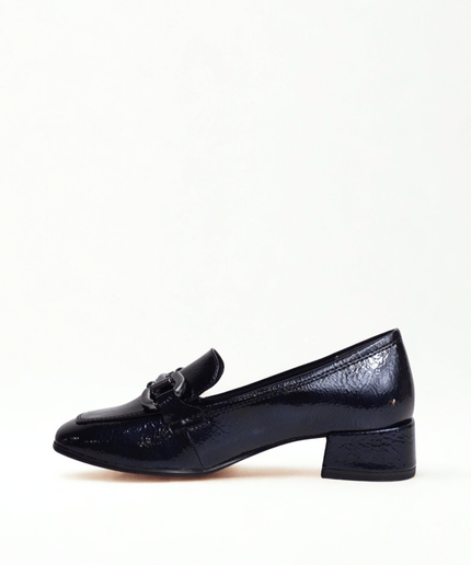 Mocassino Navy naplack - Piedi Folli