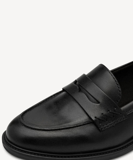 Mocassino Nero - Piedi Folli