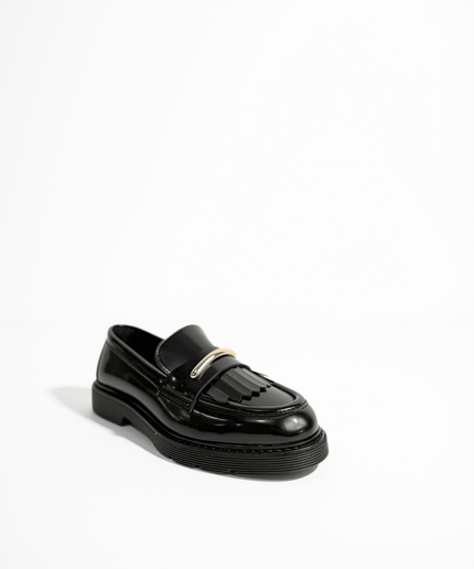 Mocassino Nero - Piedi Folli