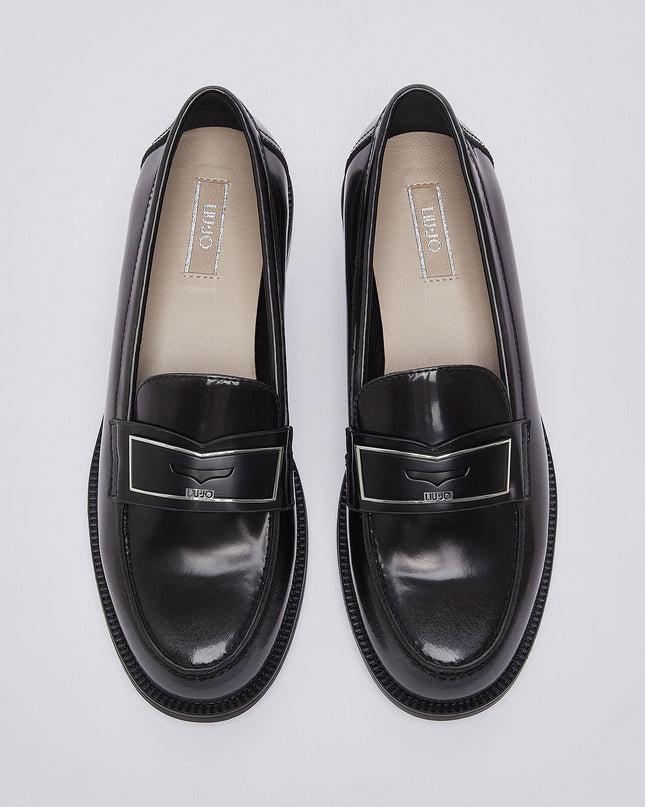 Mocassino nero - Piedi Folli