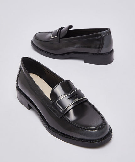 Mocassino nero - Piedi Folli