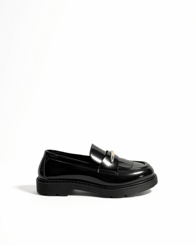 Mocassino Nero - Piedi Folli