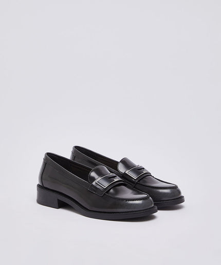 Mocassino nero - Piedi Folli