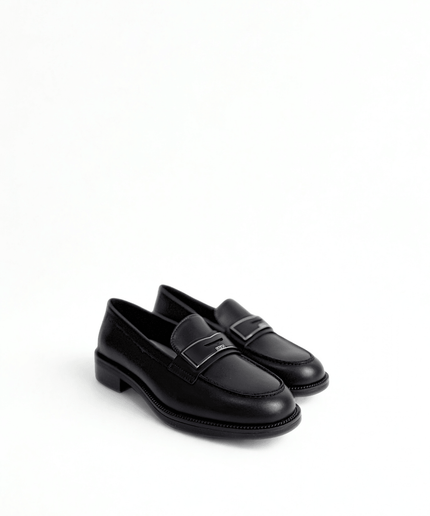 Mocassino nero - Piedi Folli