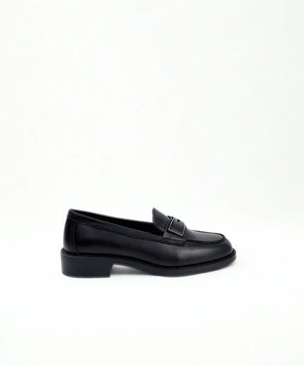 Mocassino nero - Piedi Folli