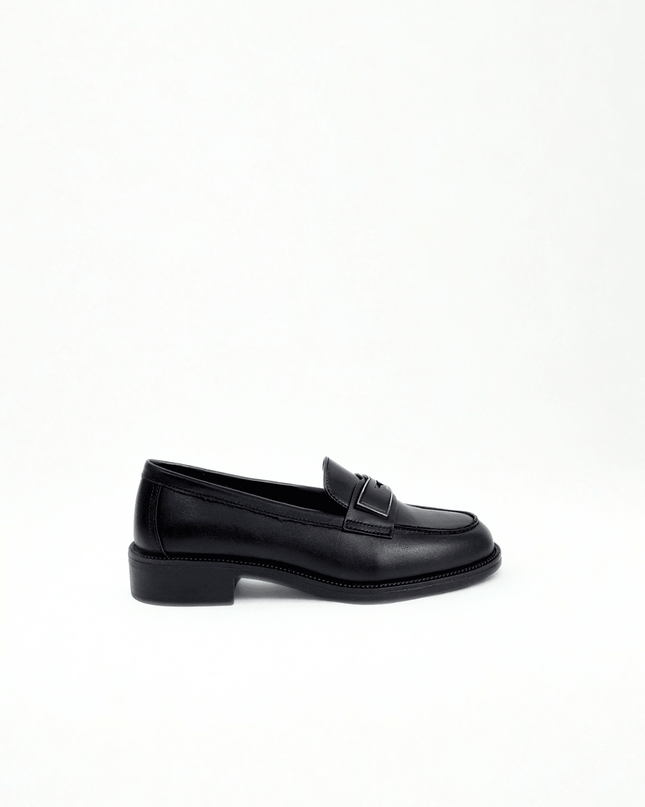 Mocassino nero - Piedi Folli