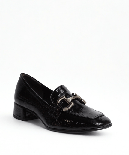Mocassino Nero naplack - Piedi Folli