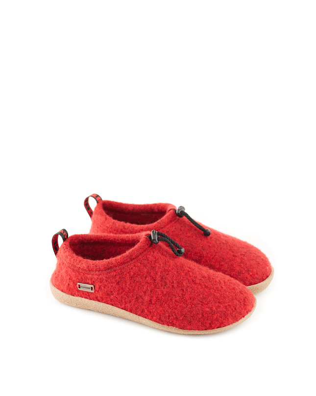 Pantofola kappa rosso - Piedi Folli