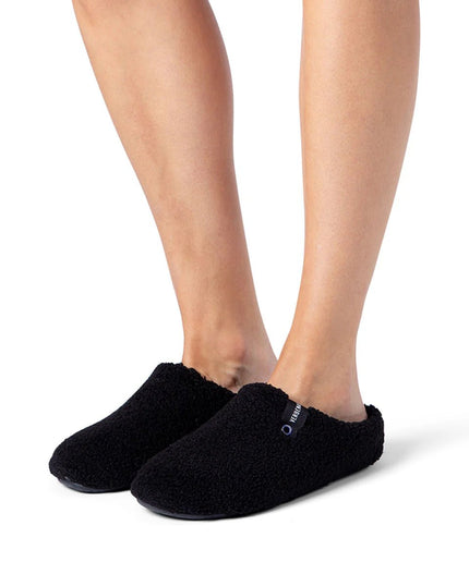 Pantofola slippers York Nairobi Negro - Piedi Folli