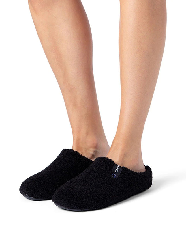 Pantofola slippers York Nairobi Negro - Piedi Folli