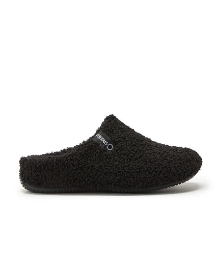 Pantofola slippers York Nairobi Negro - Piedi Folli