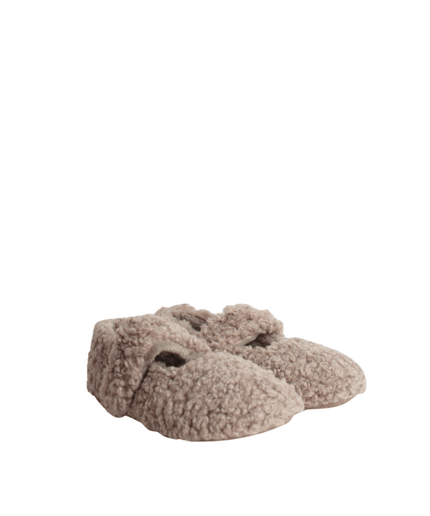 Pantofola Yina Curly camel - Piedi Folli
