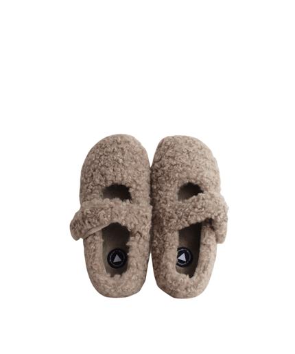 Pantofola Yina Curly camel - Piedi Folli
