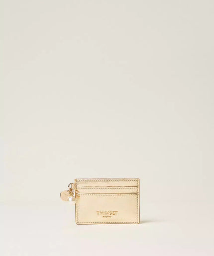 Portacarte laminato con charms - Piedi Folli