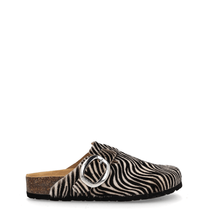 Sabot 11 VEGAS H I V SCAMOSCIATO ZEBRA - Piedi Folli