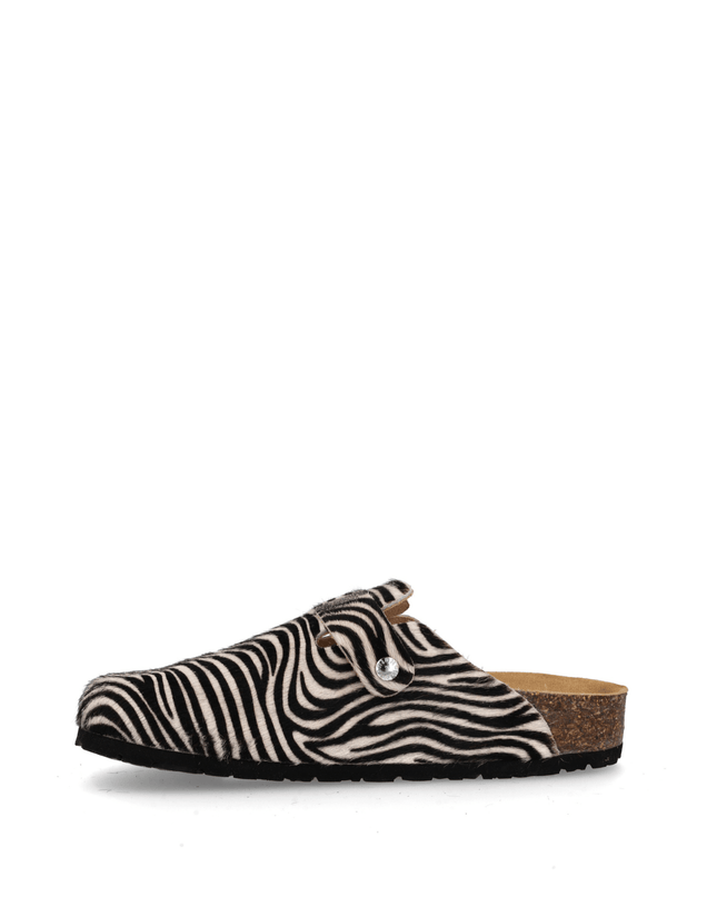 Sabot 11 VEGAS H I V SCAMOSCIATO ZEBRA - Piedi Folli