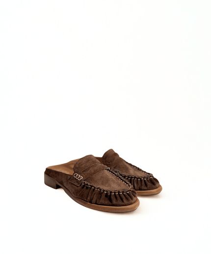 Sabot in pelle T.moro - Piedi Folli