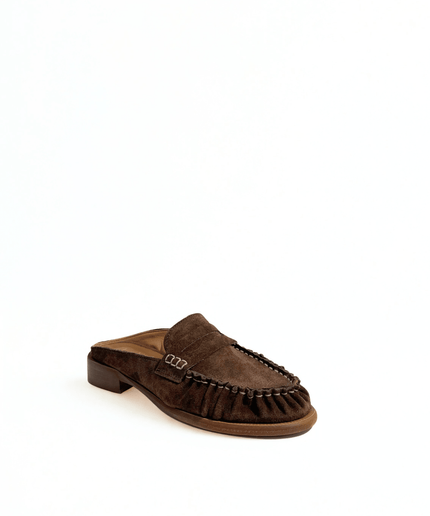 Sabot in pelle T.moro - Piedi Folli