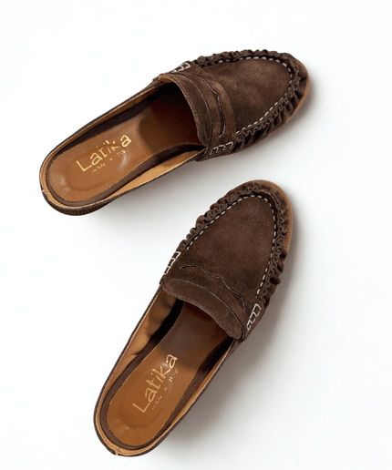 Sabot in pelle T.moro - Piedi Folli