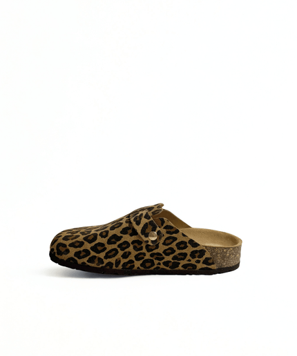 Sabot vegas in cavallino leopardato - Piedi Folli