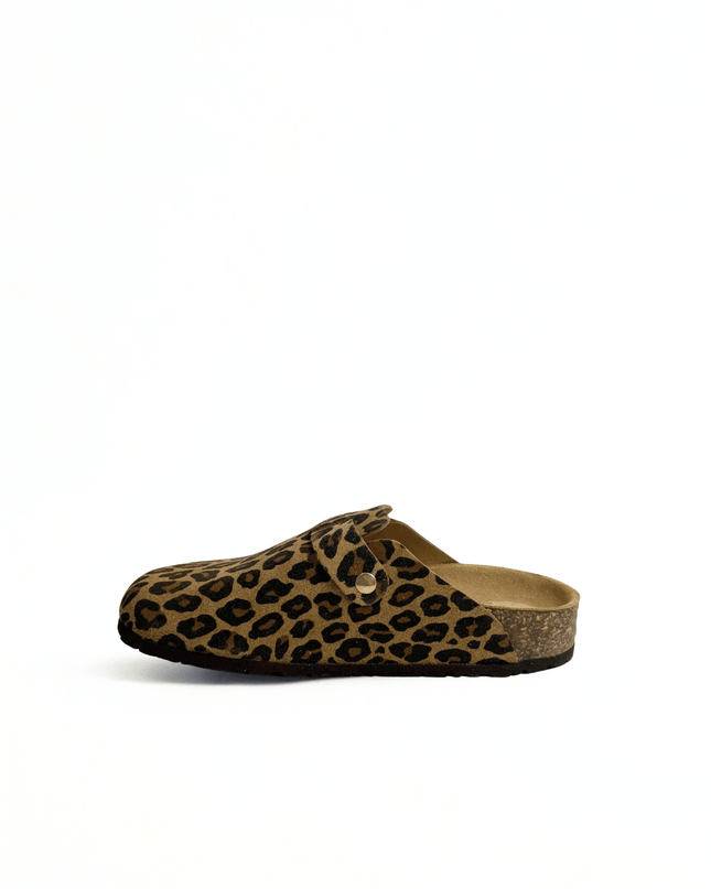 Sabot vegas in cavallino leopardato - Piedi Folli