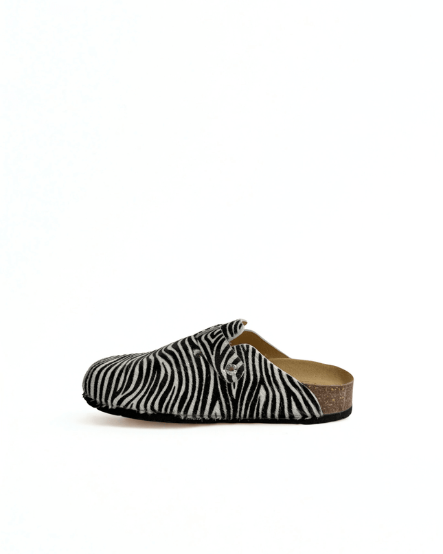 Sabot vegas in cavallino zebrato - Piedi Folli
