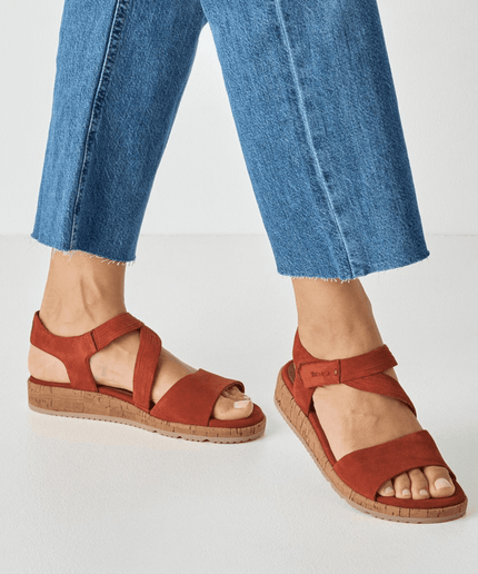 Sandali in terracotta - Piedi Folli