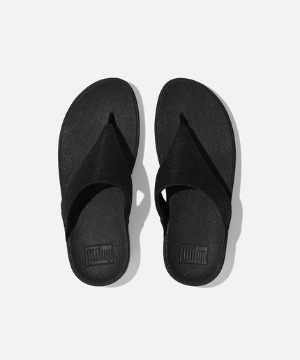 Sandali Lulu Shimmerglitz nero - Piedi Folli