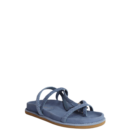 Sandalo asia suede jeans - Piedi Folli