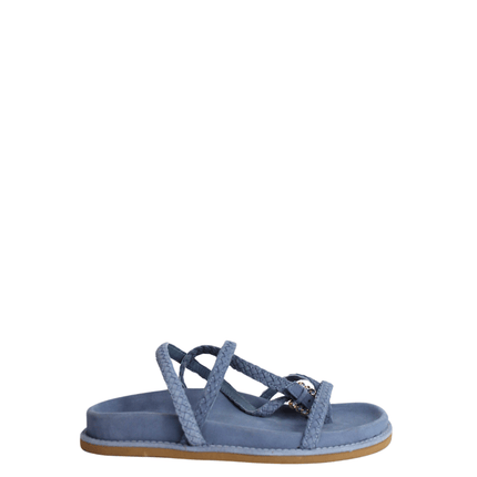 Sandalo asia suede jeans - Piedi Folli