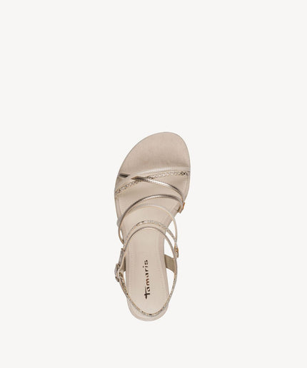 Sandalo Beige - Piedi Folli