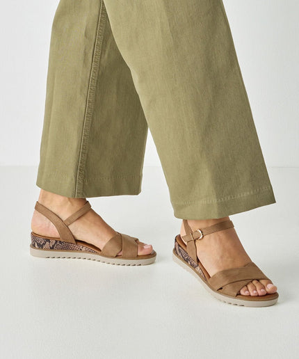 Sandalo Beige - Piedi Folli