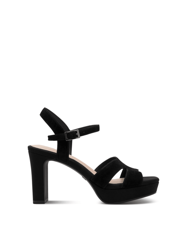 Sandalo black uni - Piedi Folli