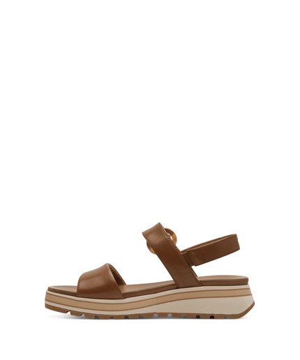 Sandalo cognac - Piedi Folli